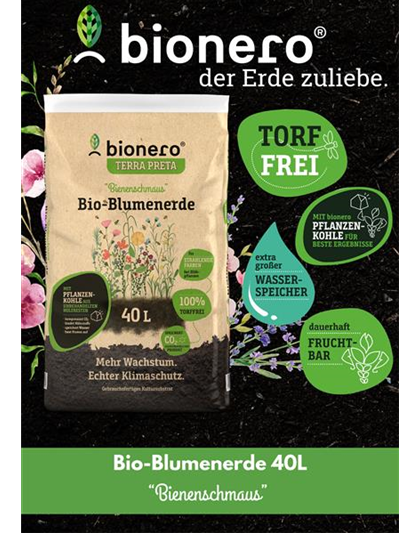 Bio+Blumenerde Bienenschmaus