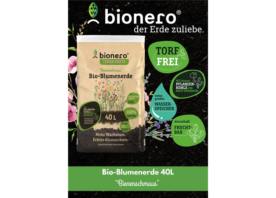 Bio+Blumenerde Bienenschmaus