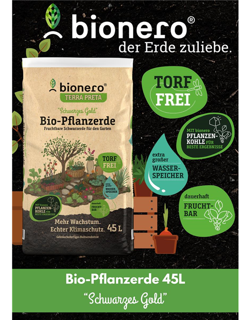 Bio-Pflanzerde Schwarzes Gold 45l