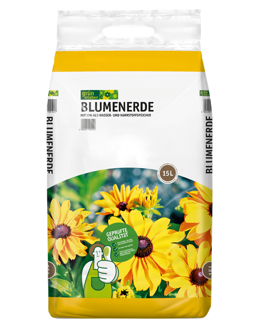 Grün erleben Blumenerde 