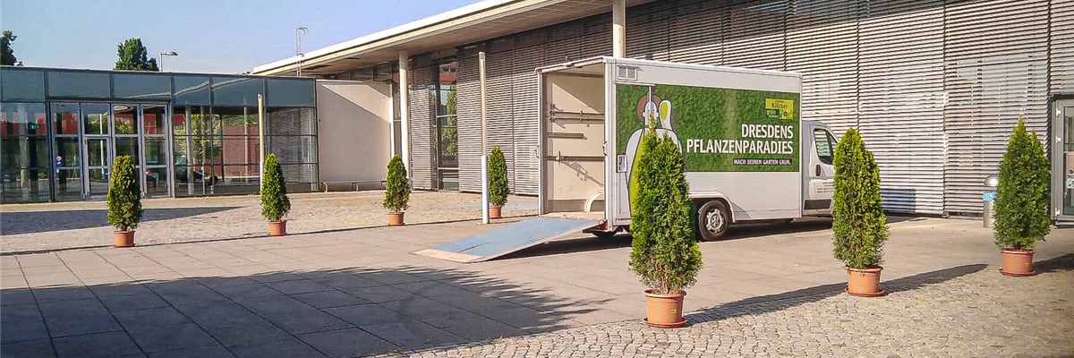 Deko Auslieferung Messe 2