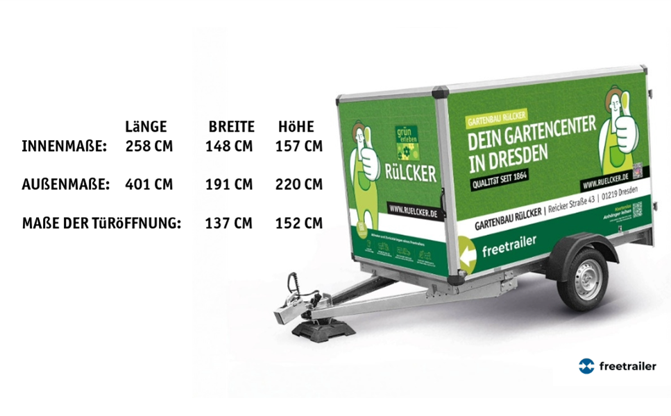 Technische Daten - Kofferanfänger