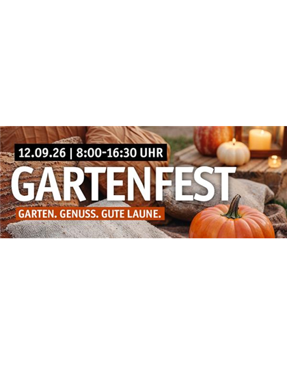 12.09. Gartenfest und Bingo im Grünen