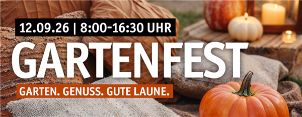 12.09. Gartenfest und Bingo im Grünen