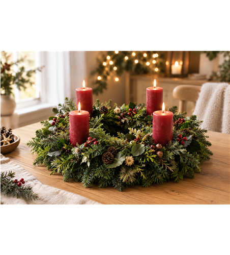 24.11. DIY Adventskranz Kurs 