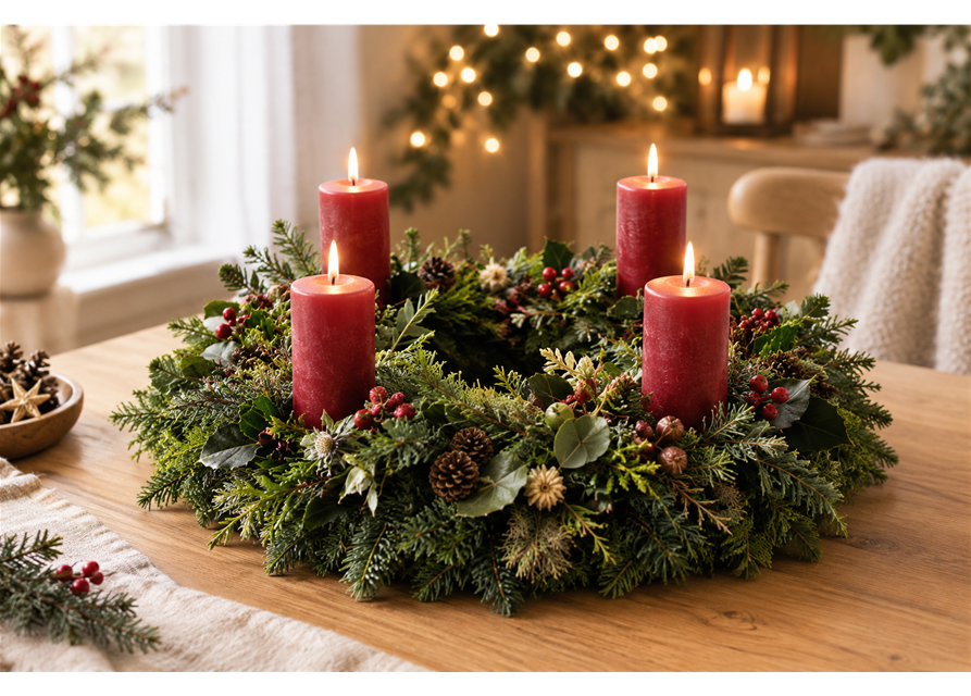 26.11. DIY Adventskranz Kurs 