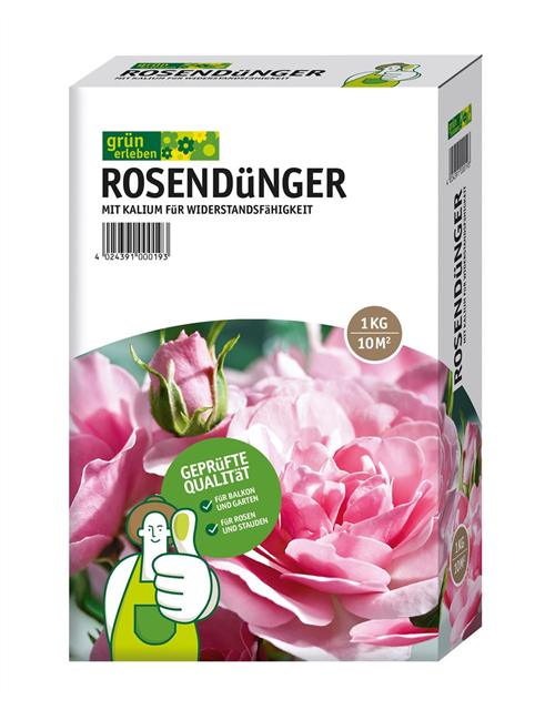 Grün erleben Rosen+Staudendünger 