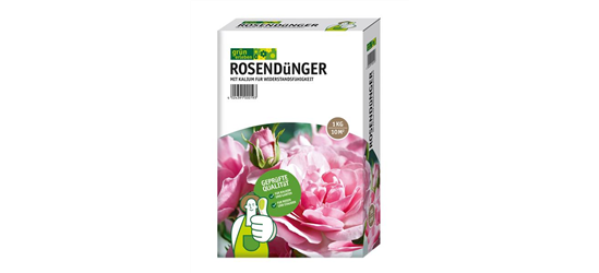Grün erleben Rosen+Staudendünger 