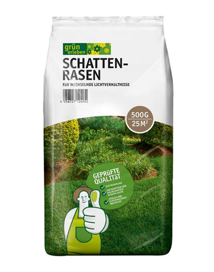 Grün erleben Schattenrasen