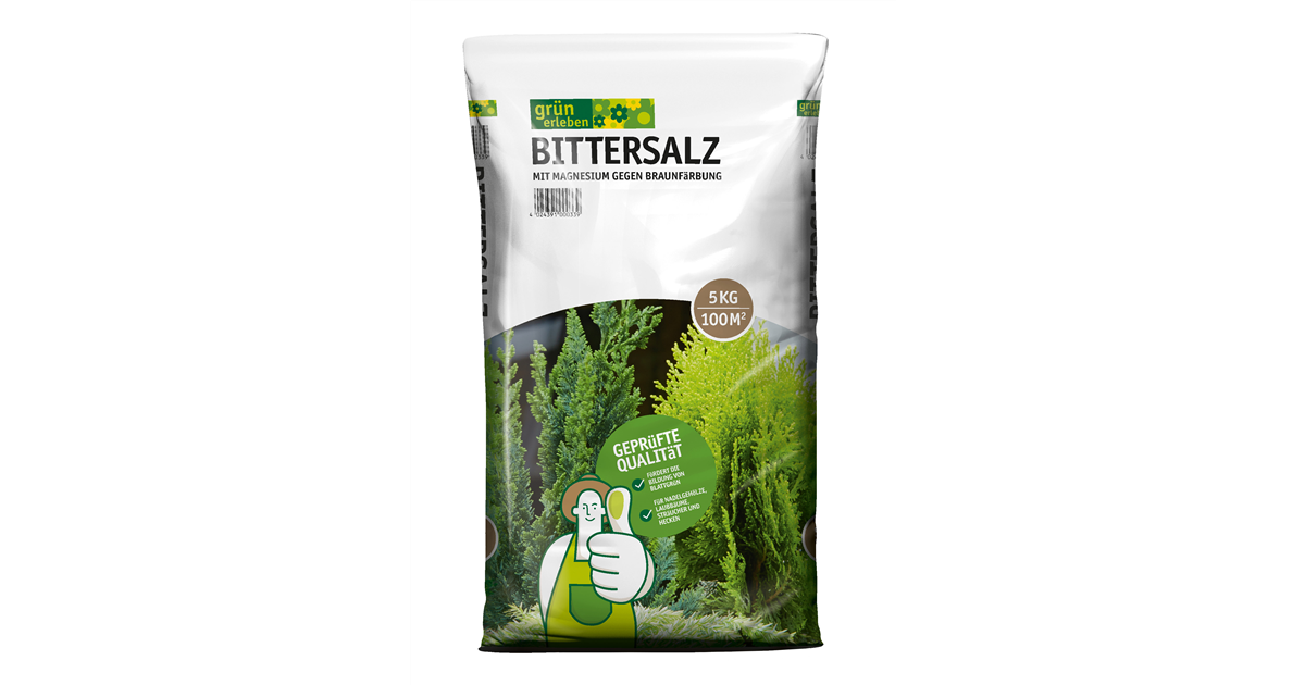 Gärtner's Bittersalz 5 Kg – Magnesiumdünger Für Nadelbäume, Koniferen, Sträucher
