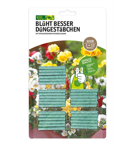 Grün erleben Blüht Besser Düngestäbchen 