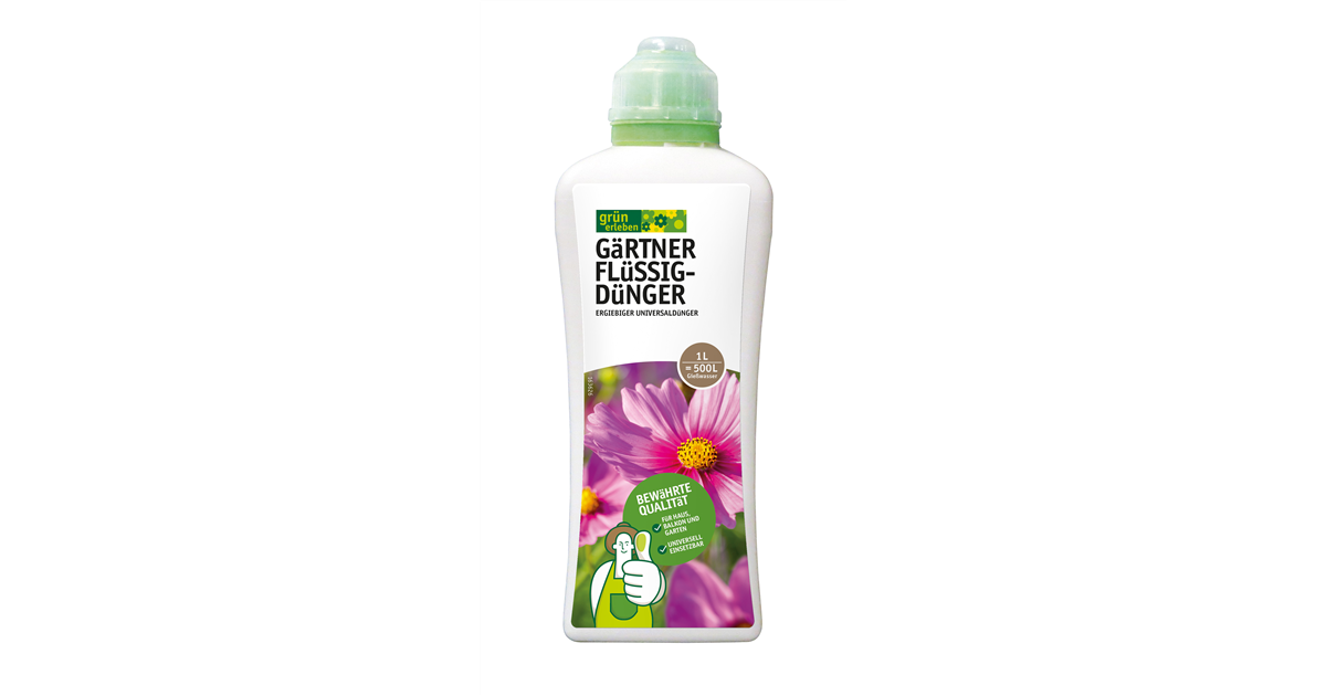 GE Premium Flssig Dnger 1l, GE Grtner Flssig Dnger 1l8+8+6+Sp+Fe  (Gartenbauqualitt)