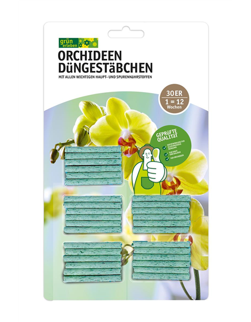Grün erleben Orchideen Düngestäbchen