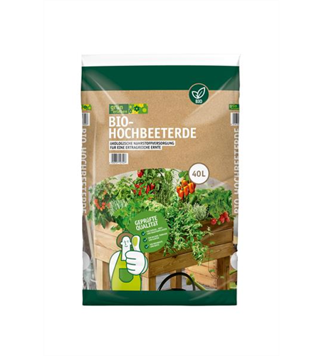 Grün erleben Bio Hochbeeterde 