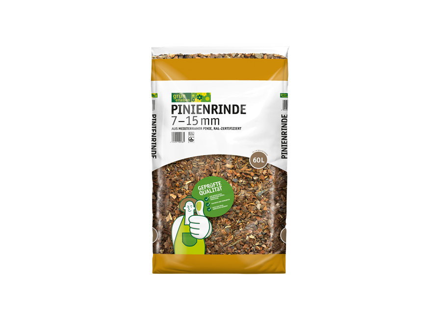 Grün erleben Pinienrinde 