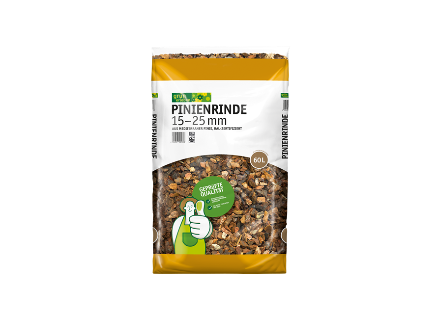 Grün erleben Pinienrinde 
