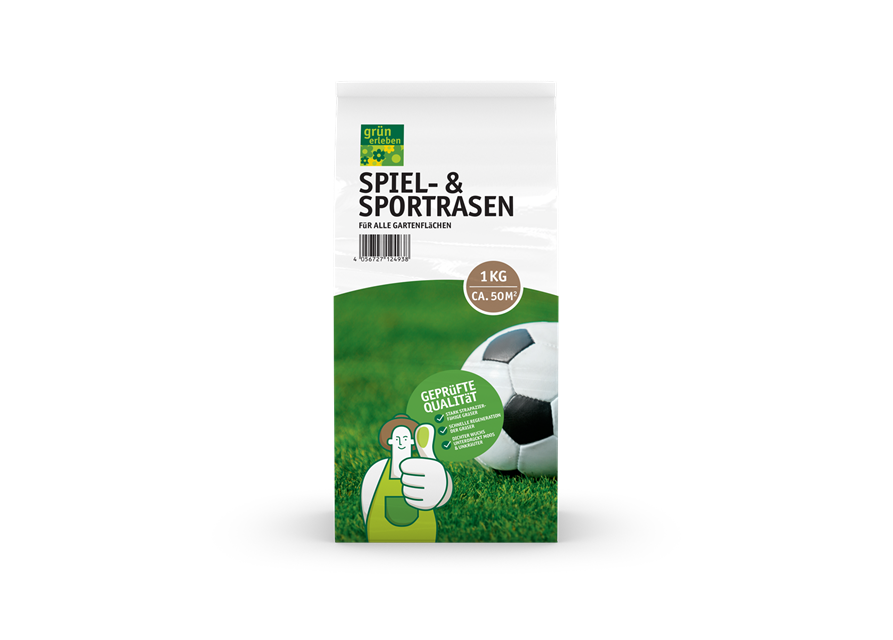 Grün erleben Spiel+Sportrasen 
