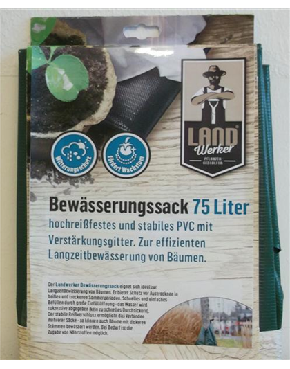 Landwerker Bewässerungssack 75 Liter 400g/m² PVC