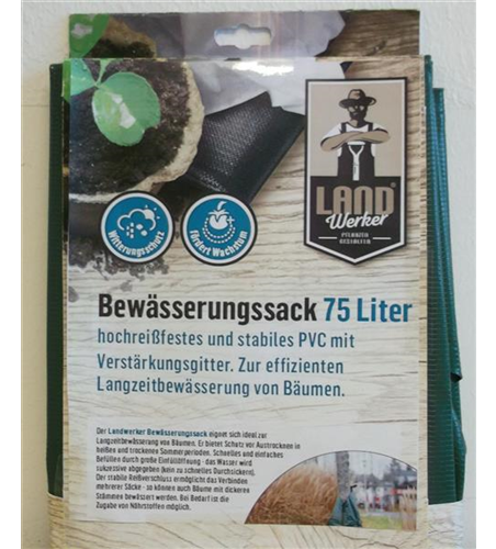 Landwerker Bewässerungssack 75 Liter 400g/m² PVC
