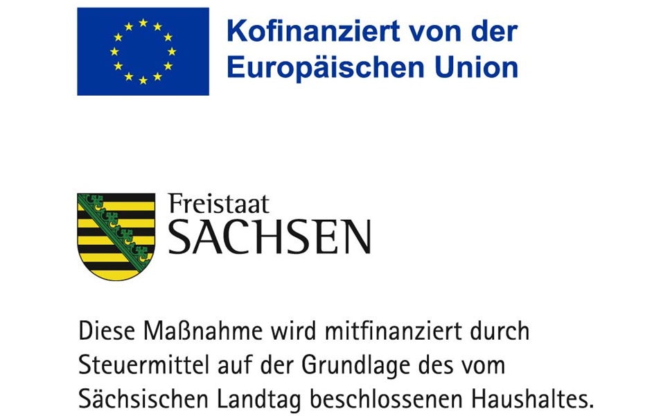 Unsere Schulungen wurden mit Fördermitteln der SAB durchgeführt - Förderung SAB